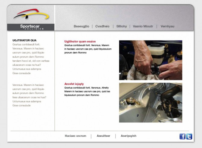 Sports Car Collision