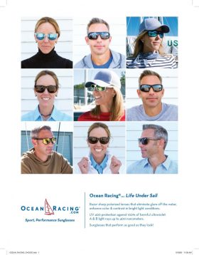 Ocean Racing Yachting Word Nat. print ad